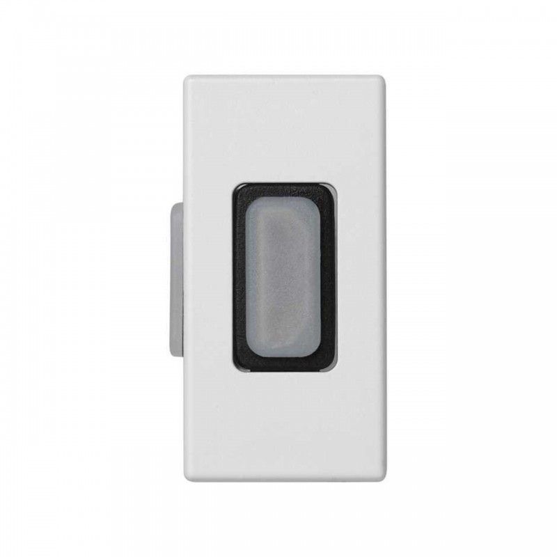 Simon Placa K45 Medio Mecanismo Con 1 Conector Hdmi Hembra-Hembra Nieve K129b/9 Blanco , Leroy Merlin