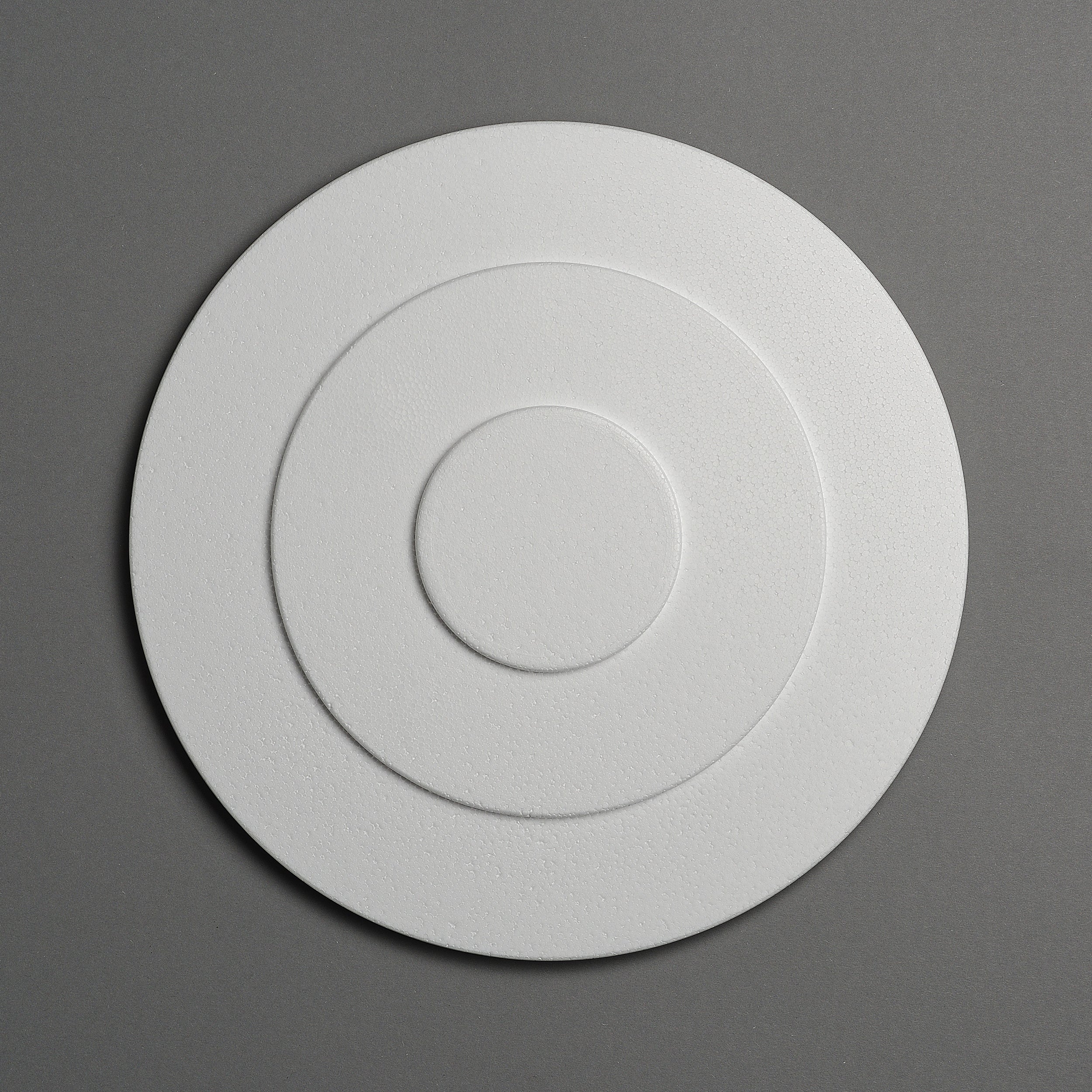 Krist+ Set OfBalls Christmas White Polystyrene (12 Pièces