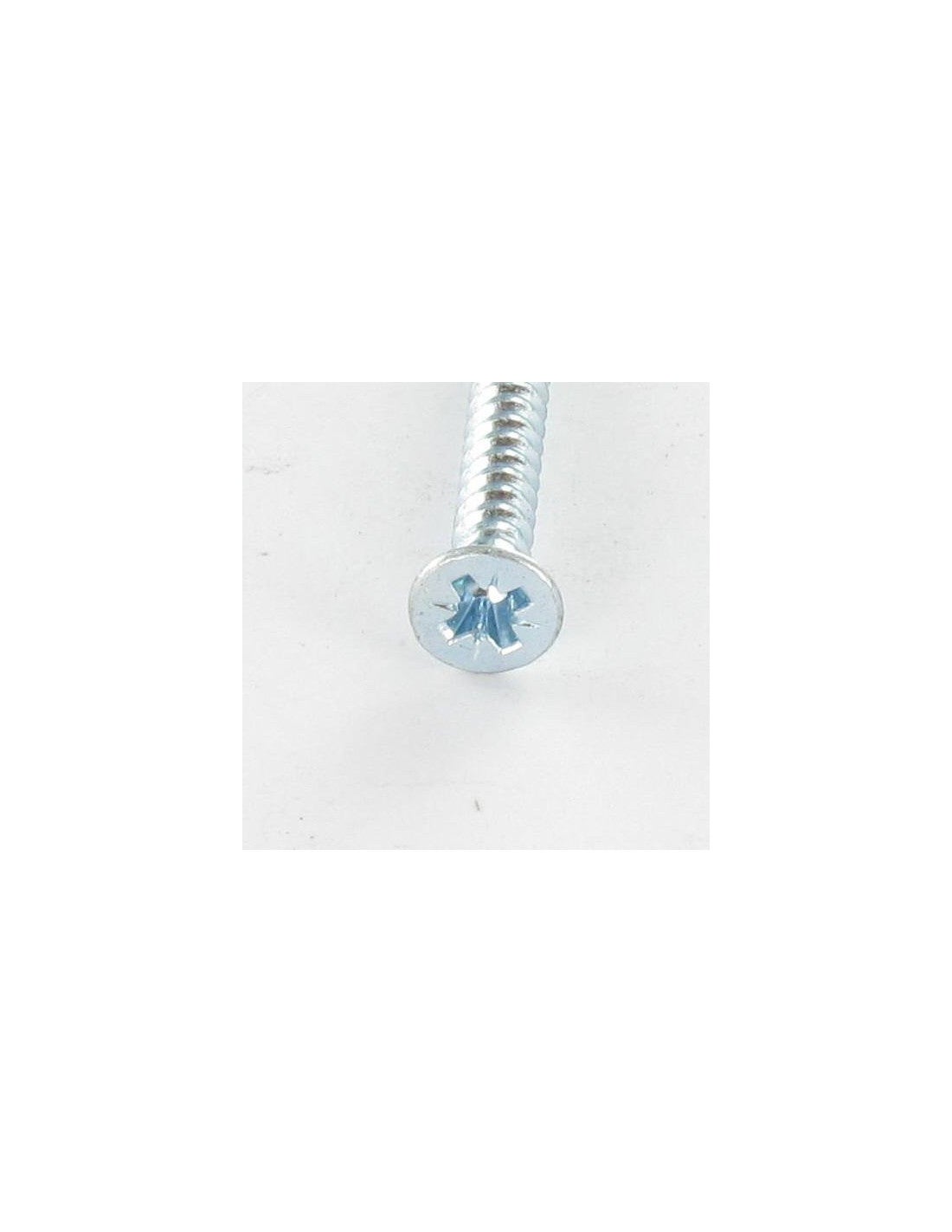 Vis tôle Tête fraisée Pozi 4.2X32 Acier zingué-1 pièce - 2