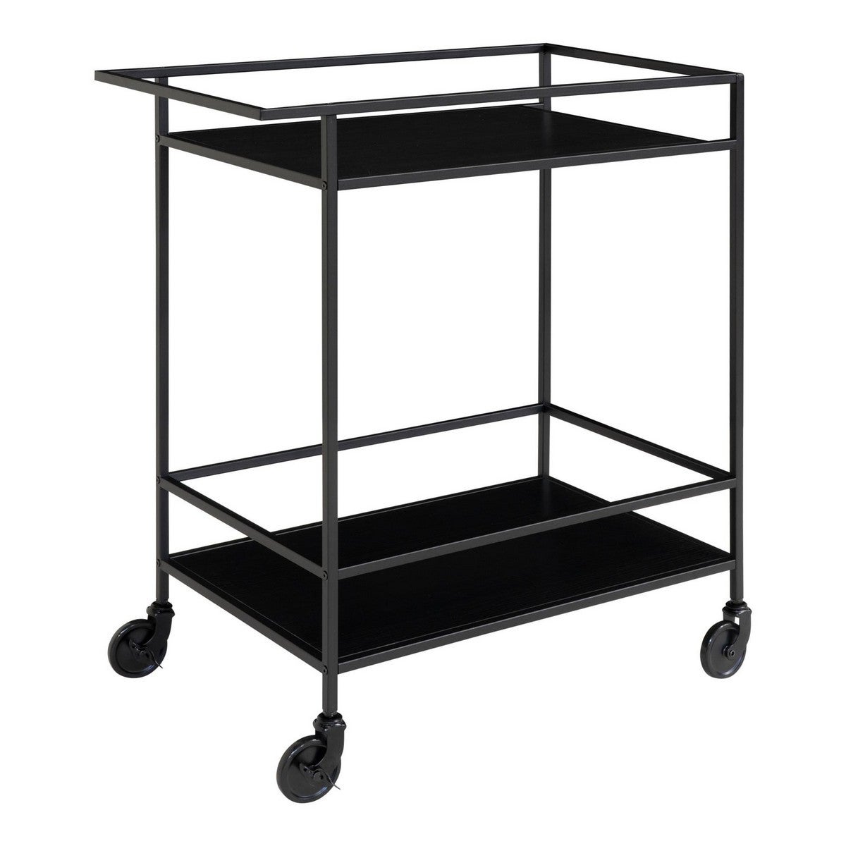 Wózek Życie, Metal, Czarny, Seven Design