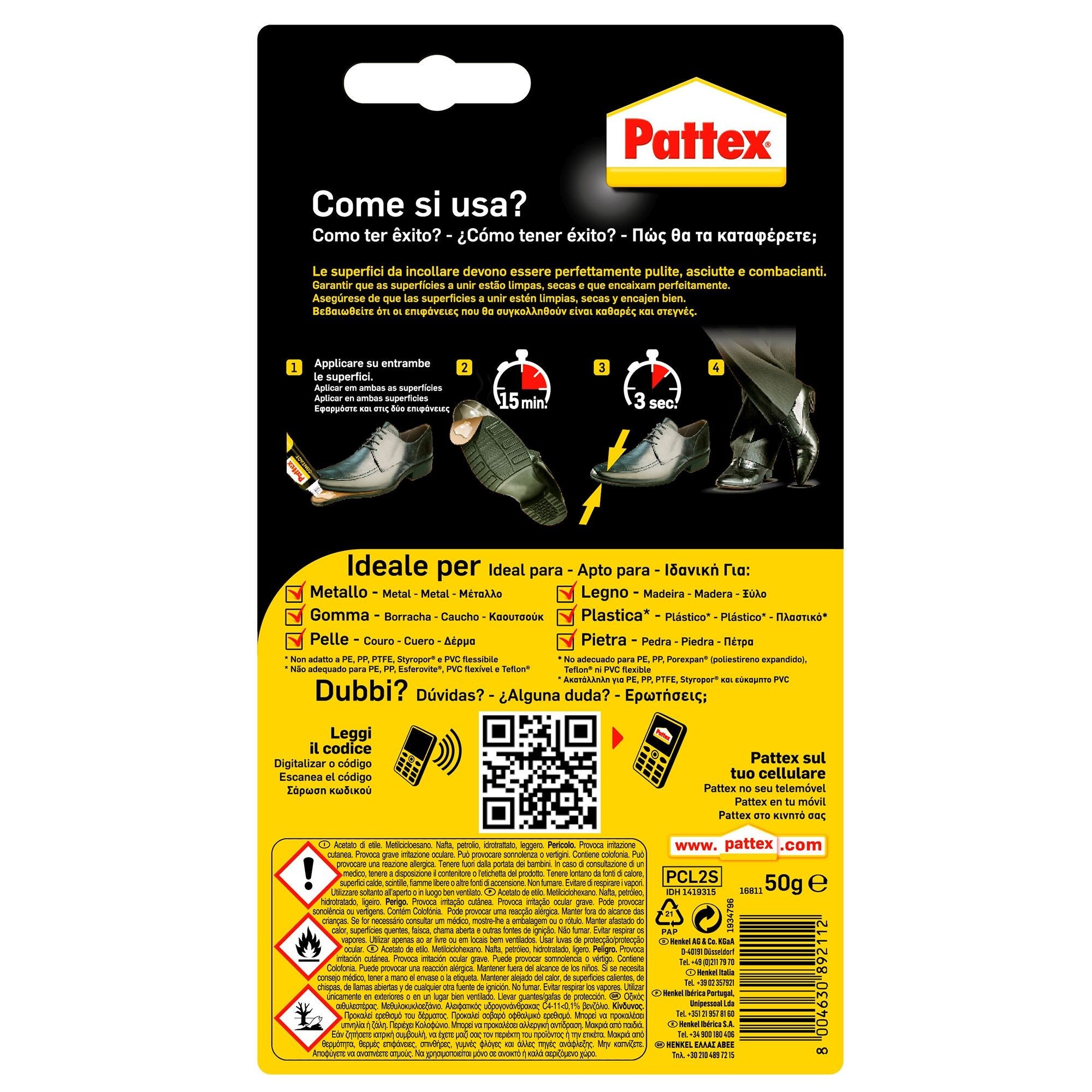 Pâte Universelle Réparatrice Pattex Riparatutto Express - 48 G - Nouvelle Formule - Code FI202923