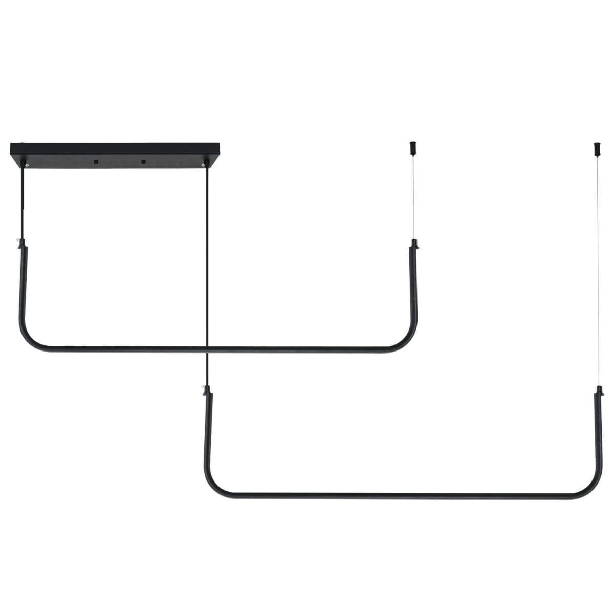 Lampa Sufitowa Wisząca Led Toolight App980-Cp Czarny