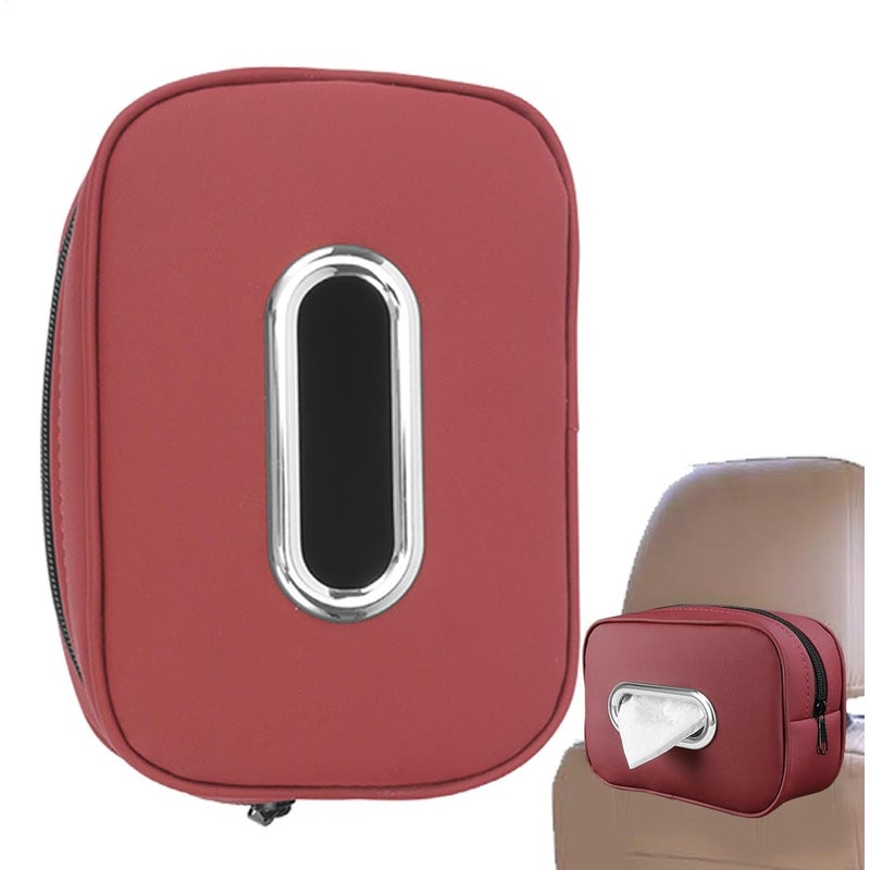 Uchwyt na chusteczki i serwetki samochodowe | Duży dozownik do serwetek samochodowych – akcesorium do osłony przeciwsłonecznej