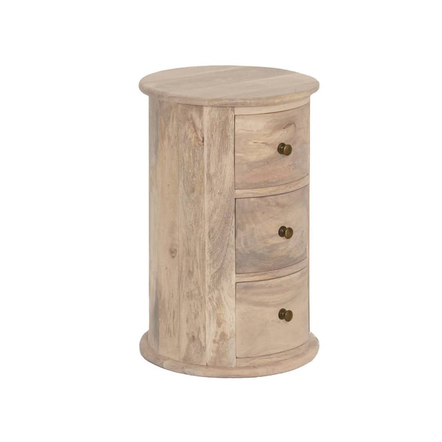 Table De Chevet 40x35x40 Bois De Manguier Massif