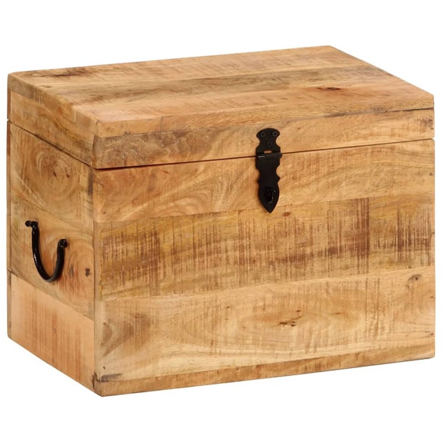 Scrigno Del Tesoro In Legno 24x17x10cm Con Lucchetto - Forziere Vintage Per Bambini, Ideale Per Regali E Cacce Al Tesoro