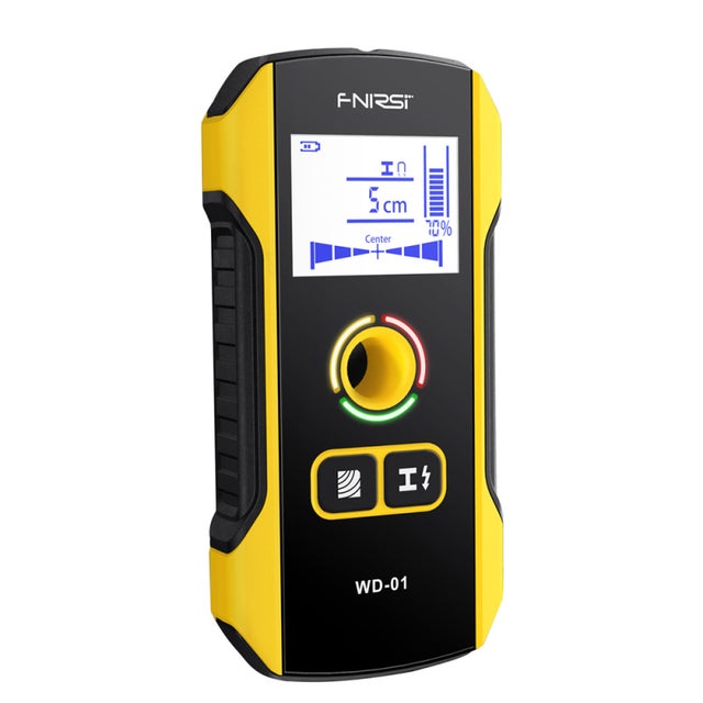 Detector de metais, luz indicadora, posicionamento de perfuração (paredes, cabos, tubos, barras)