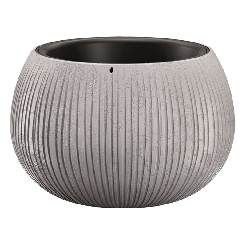 Doniczka kula Beton Bowl Prosperplast DKB240 z wkładem kolor Beton 1szt