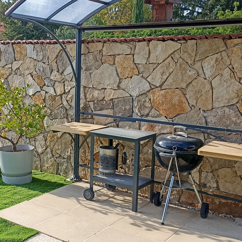 Pierre de parement naturelle brune 1/2 cm - Vendu au m² - 5