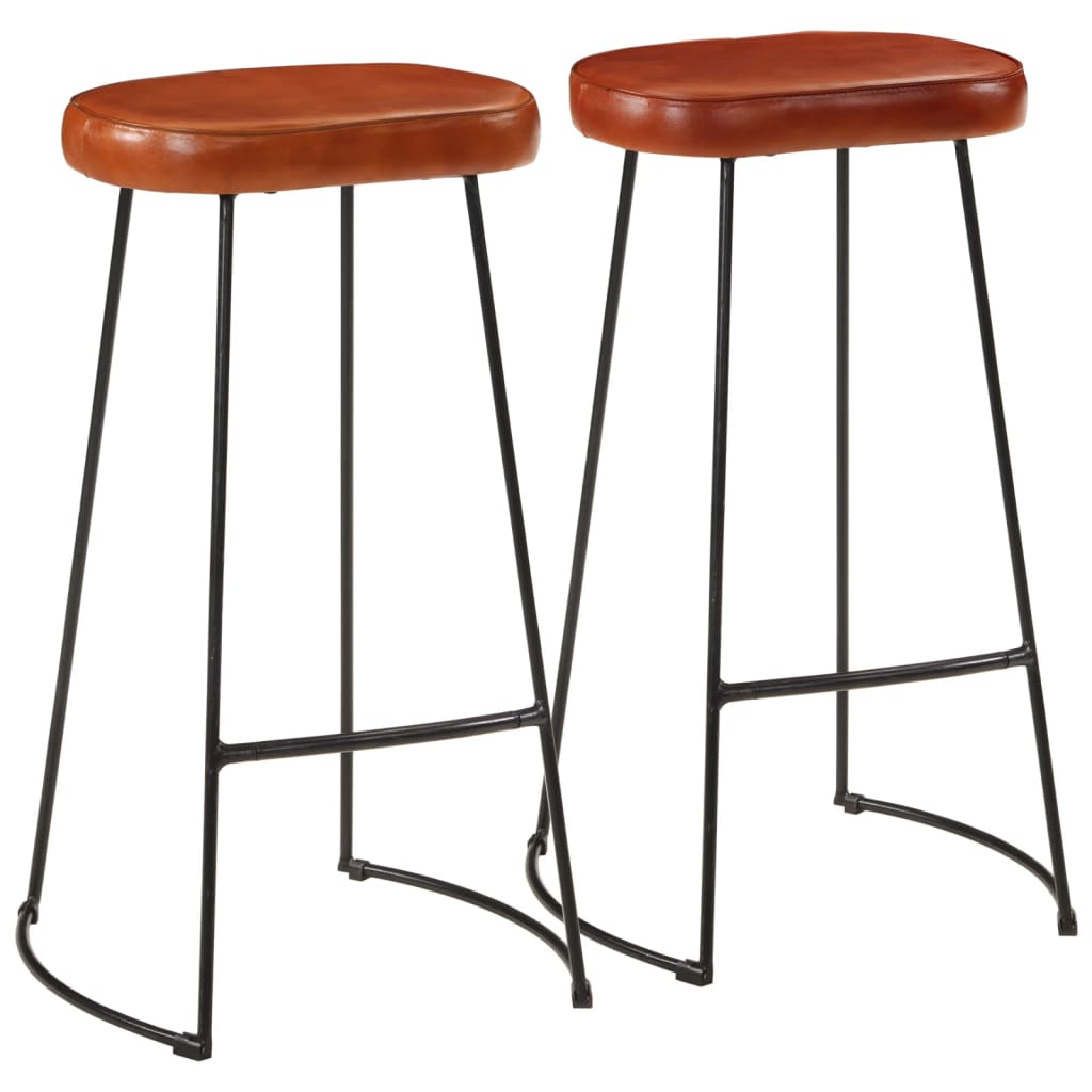 Taburetes de bar gavin, juego de 2, 44x37,5x78 cm