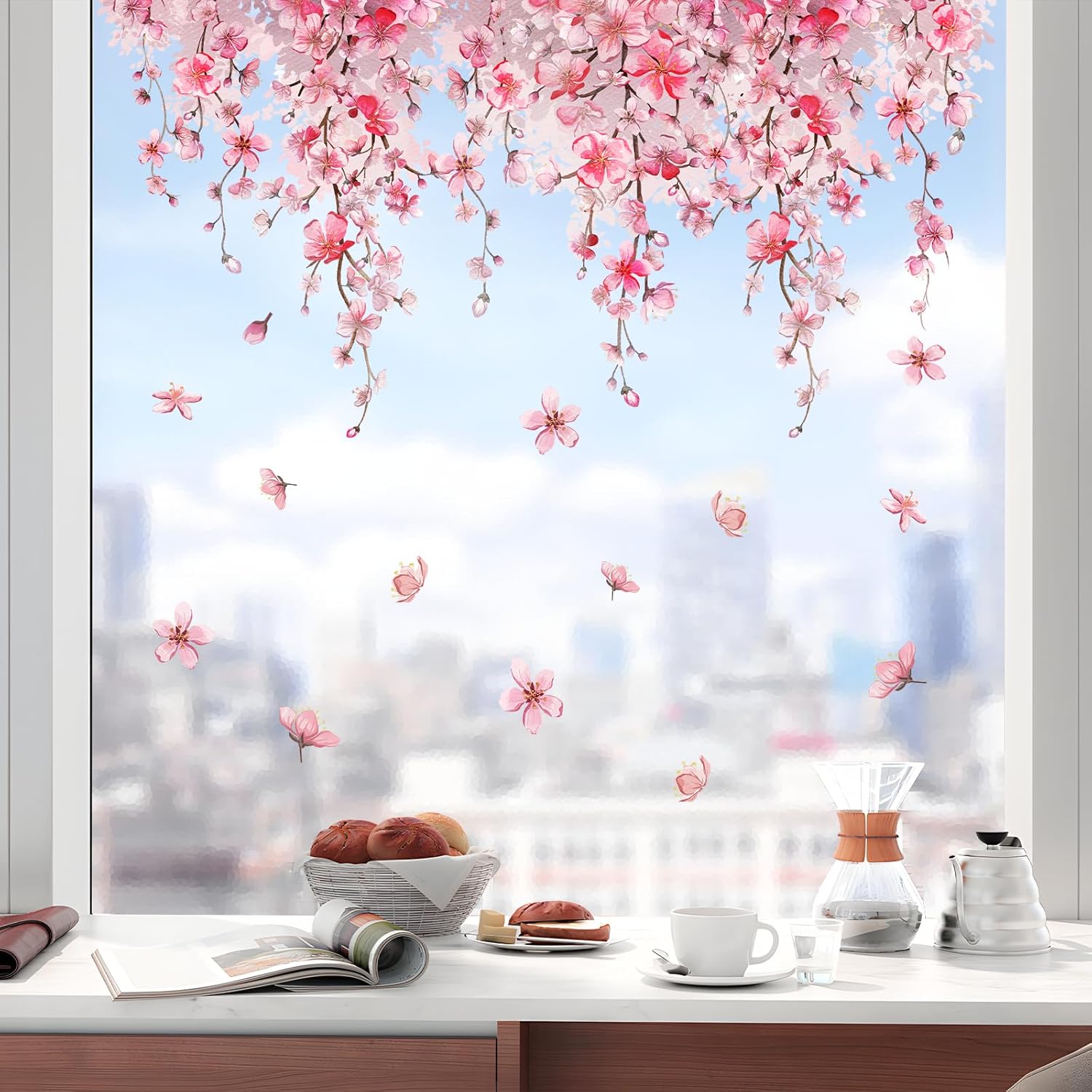 WandSticker4U®- Stickers fenêtre enfant fleurs PISSENLIT printemps en couleurs arc-en-ciel (49x56 cm) I Prisma stickers vitres décoratifs fleurs plantes I Autocollant fenêtre décoration été hiver WandSticker4U®- Stickers fenêtre enfant fleurs PISSENLIT printemps en couleurs arc-en-ciel (49x56 cm) I Prisma stickers vitres décoratifs fleurs plantes I Autocollant fenêtre décoration été hiver