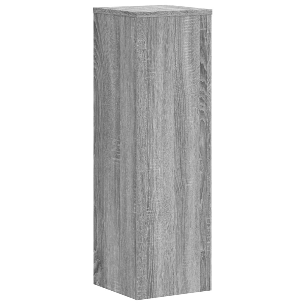 Maison Exclusive - Supports pour plantes 2 pcs sonoma gris bois d'ingénierie - 4