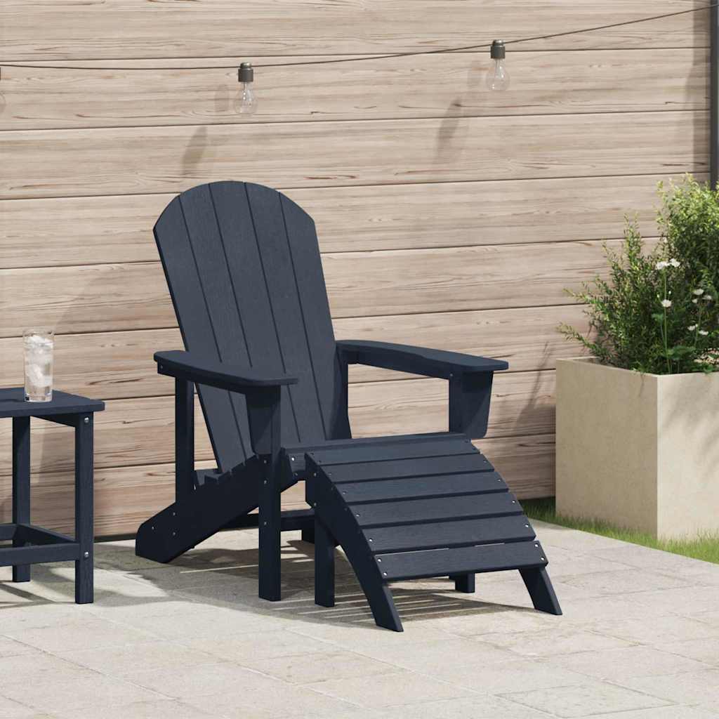 Mecedora Exterior Hdpe Resistente Clima Patio Silla Adirondack BIVODA -  Mecedora Exterior HDPE | Negro Y Azul Aruba | Resistente Clima Muebles  Jardín HDPE, image size:1024x1024