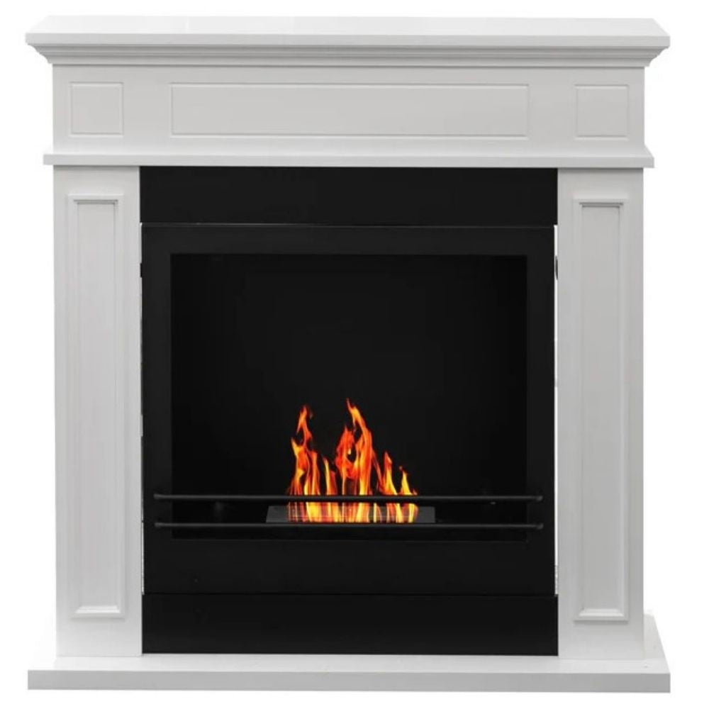 Caminetto A Bioetanolo Augusto Da Incasso - 2 Bruciatori Da 1.5L, Acciaio Inox E Vetro, 110x54cm - Foto 8