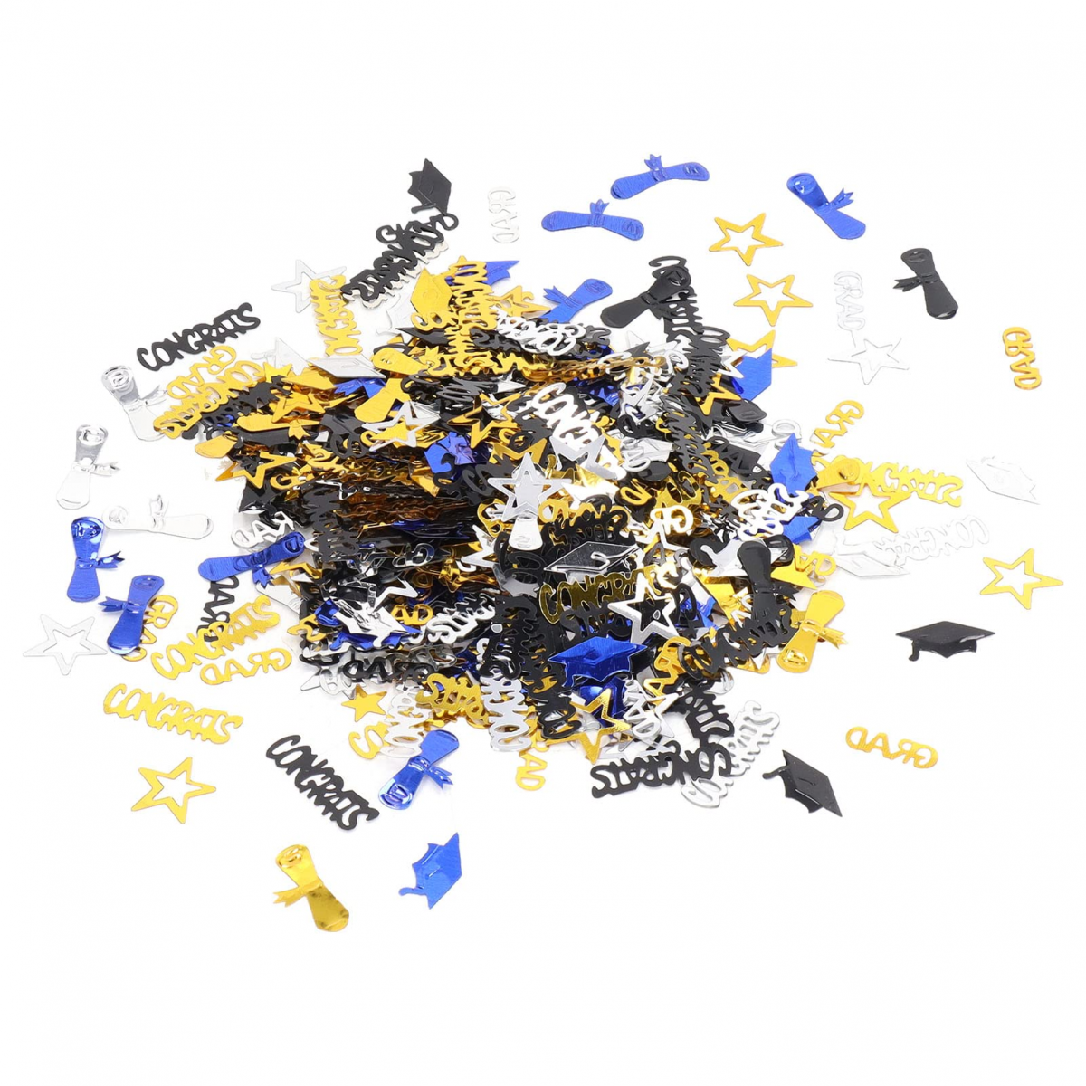 Confeti pentru masa de absolvire, strălucire intensă, decor bun, 100g, decorațiuni de petrecere, confetti de hârtie pentru împachetat cadouri