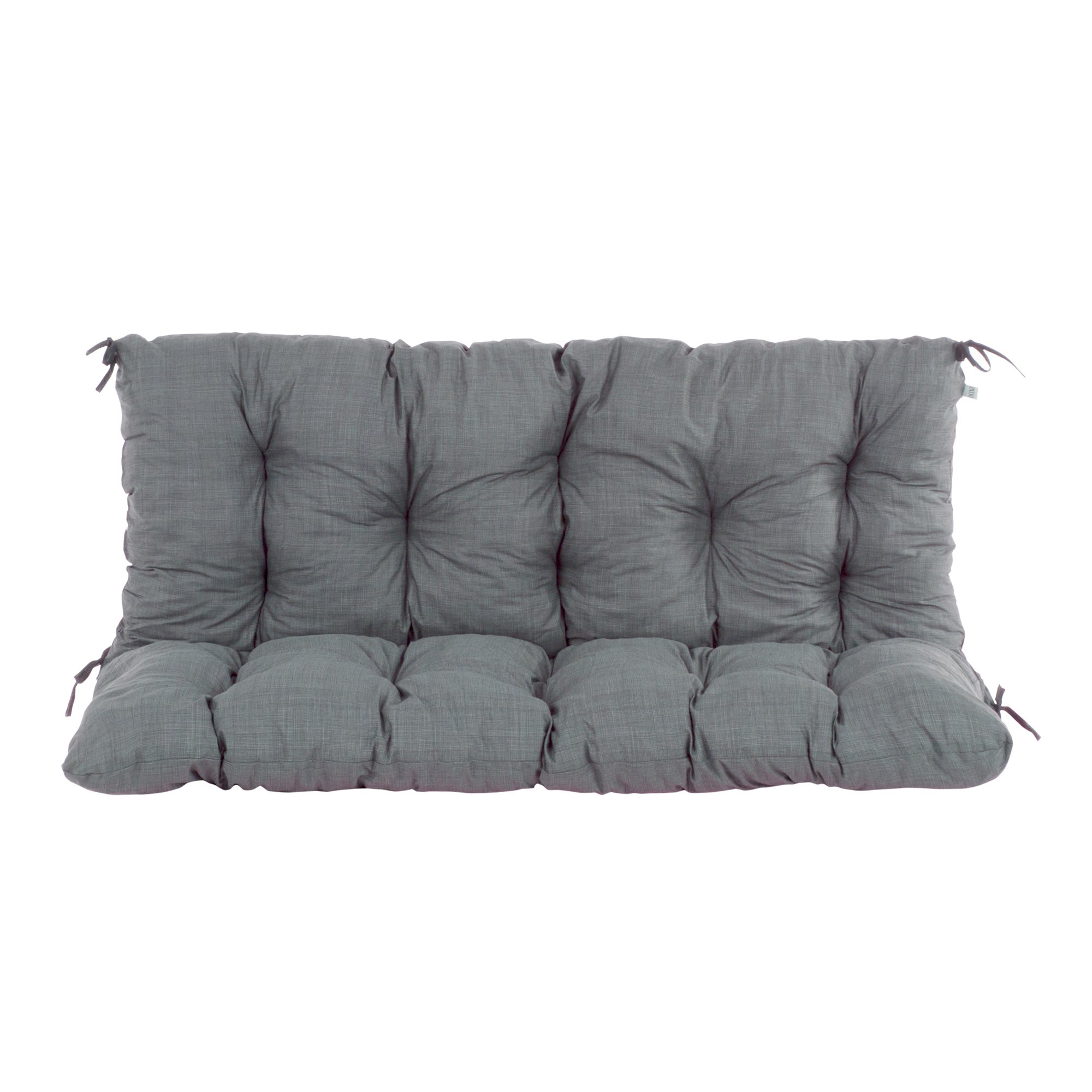 Poduszka na huśtawkę / ławkę Frigiliana 120 cm szara Patio
