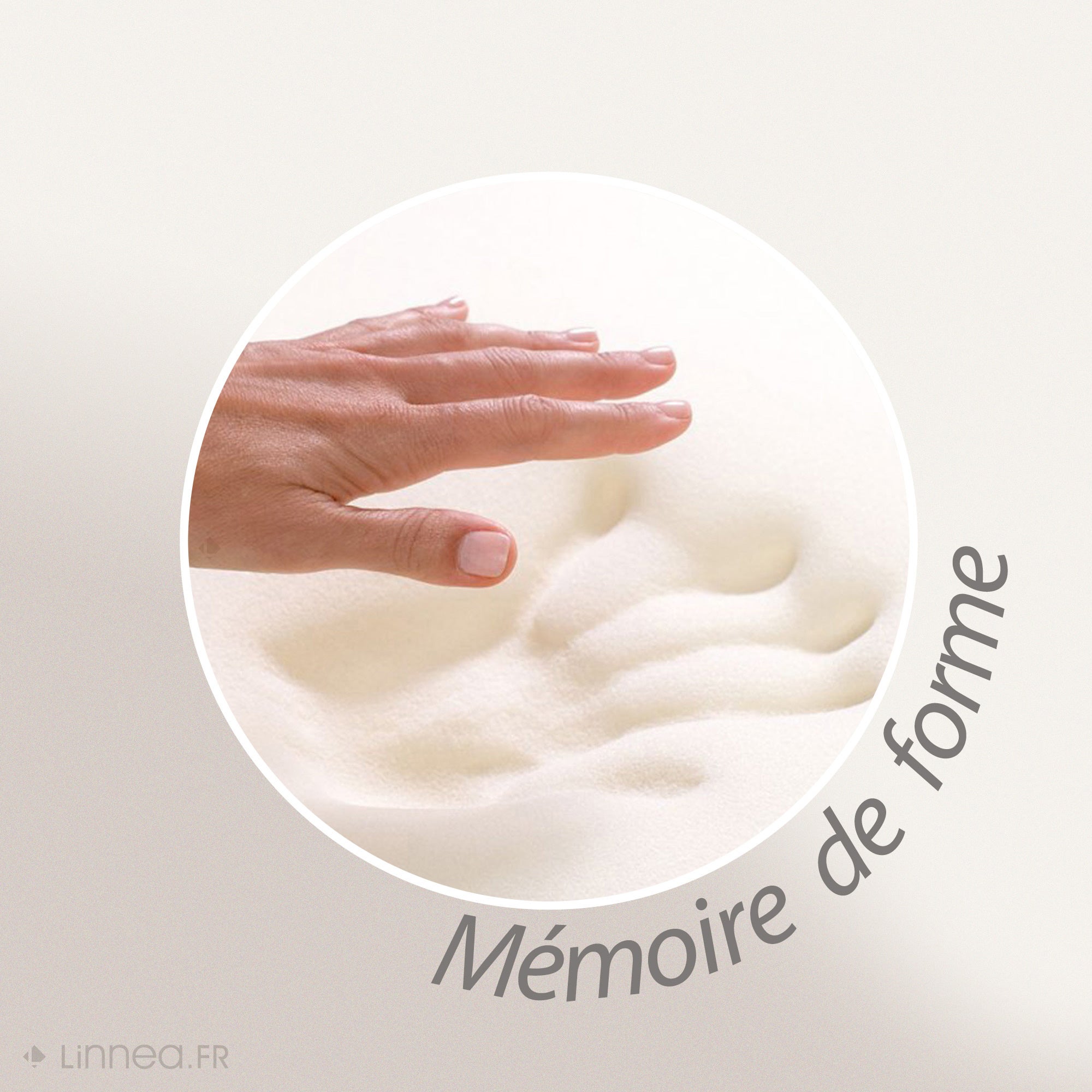 Oreiller 60x60 cm PILO Visco-végétal à mémoire de forme - 8