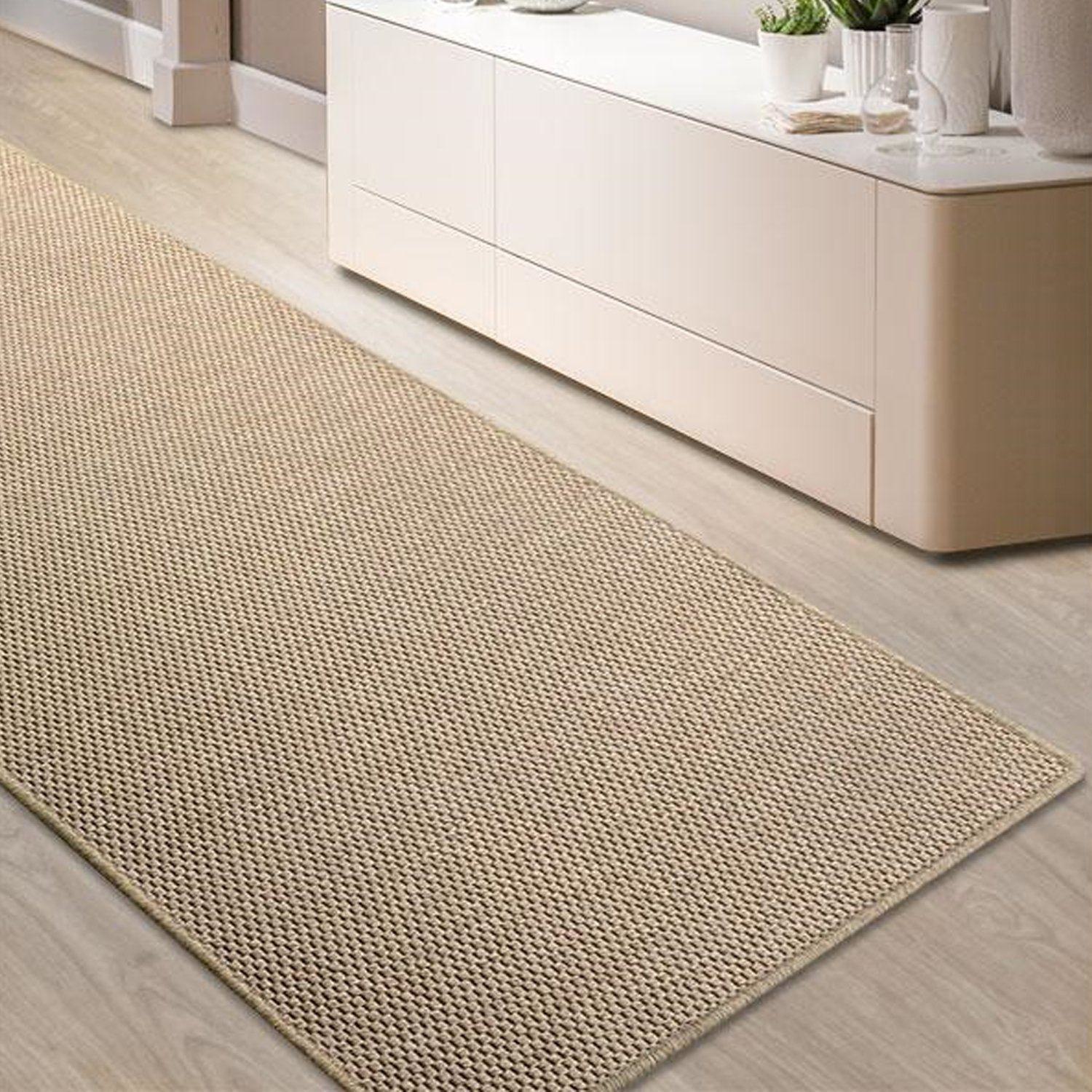 Tapis de couloir Kalkutta Aspect Sisal Beige 66 x 200 cm - 2