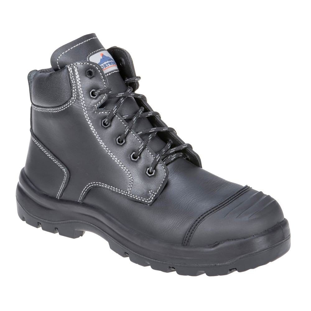 Bota de seguridad Clyde S3 HRO PORTWEST FD10 48 Negro | Leroy Merlin