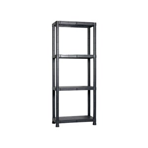 Relaxdays Set da 2 Scaffali in Acciaio, 180x60x30 cm, con 5 Ripiani ad
