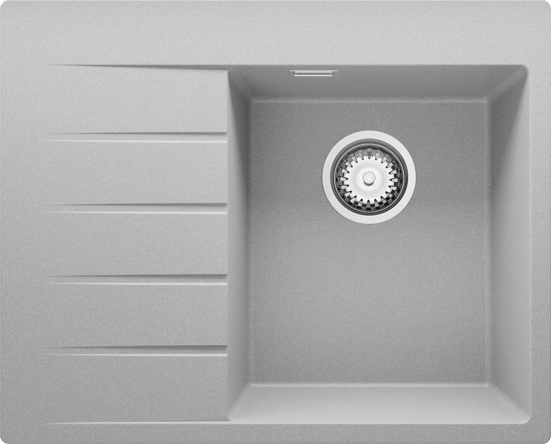 VBChome Lavello Singolo Da Incasso, Da 60 X 44 Cm, In Granito Composito - Foto 11