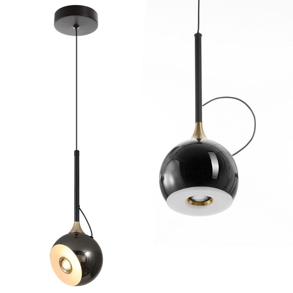 Lampa Sufitowa Wisząca Led Toolight G087-1Cp Czarny Chrom