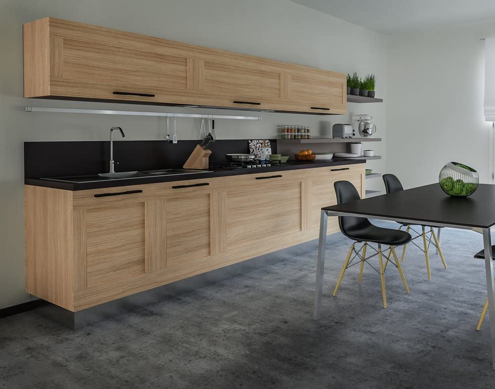 Artesive WD-004 Film Adhésif Chêne Clair Mat largeur. 60 cm en vinyle effet bois pour intérieur AU MÈTRE LINÉAIRE - 3