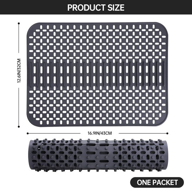 Protecteur D'évier De Cuisine, Tapis De Séchage De Vaisselle Antidérapant Pour évier Grille De Protection Inférieure Pour évier En Silicone Accessoires D'évier Polyvalents(gris Protecteur D'évier De Cuisine, Tapis De Séchage De Vaisselle Antidérapant Pour évier Grille De Protection Inférieure Pour évier En Silicone Accessoires D'évier Polyvalents(gris