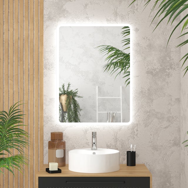 Reversible IP24 LED Espejo - 60x80cm GO RECTANGULAR LED 60