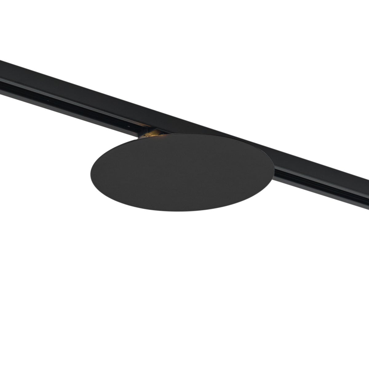 Nowoczesna czarna lampa sufitowa do systemu szynowego 1-fazowego 2-punktowa - Iconic Pulley