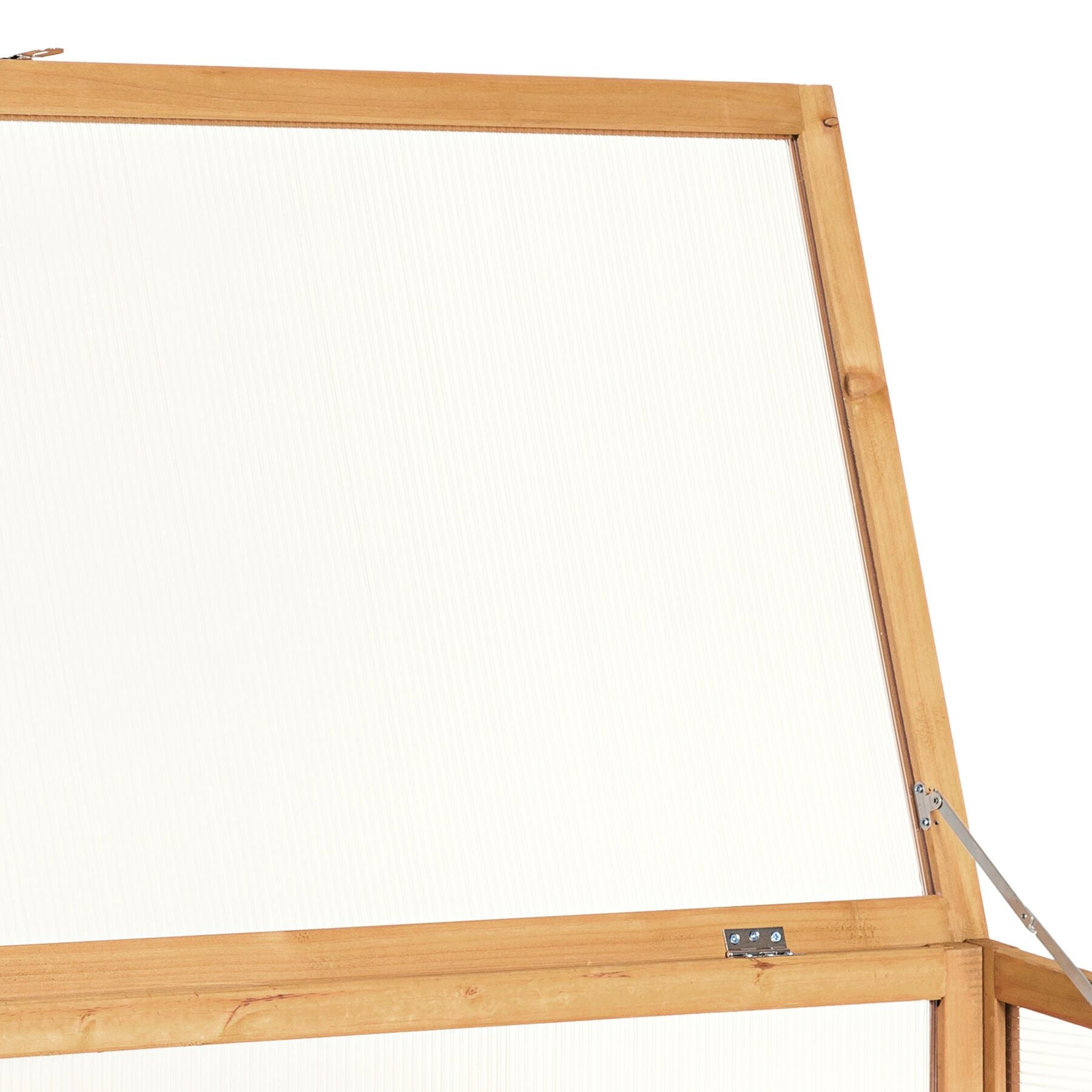 Semenzaio a letto caldo per orto rialzato marrone 115 x 53 x 34 cm TECTAKE - 9
