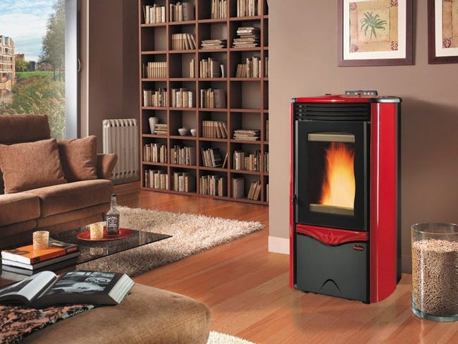 Vetro Ceramico Per Stufa La Nordica Extraflame Lucrezia Idro - 44,3x28,1cm, Spessore 4mm - Foto 7