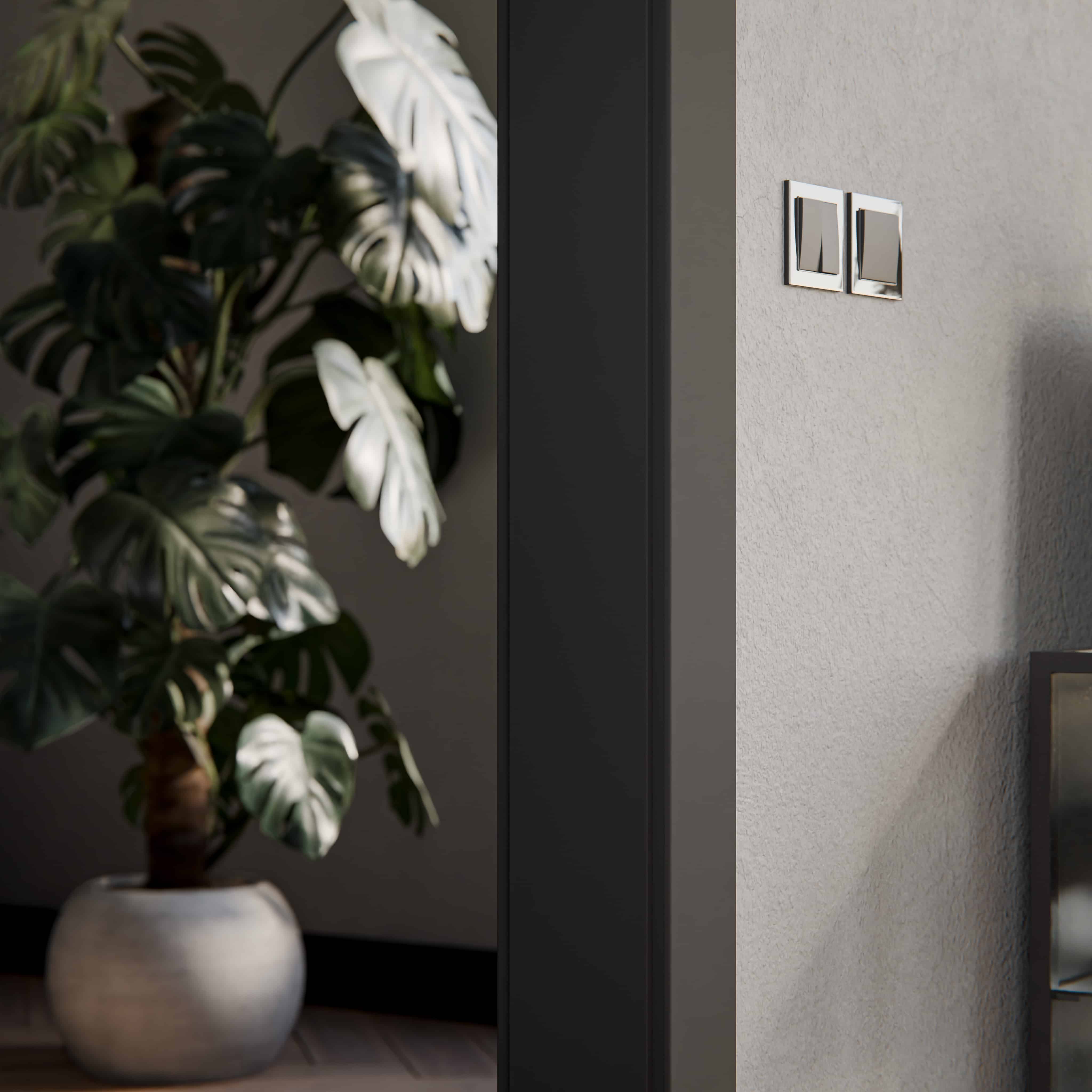 Habillage de Cloison 2.20 m - Noir - 2