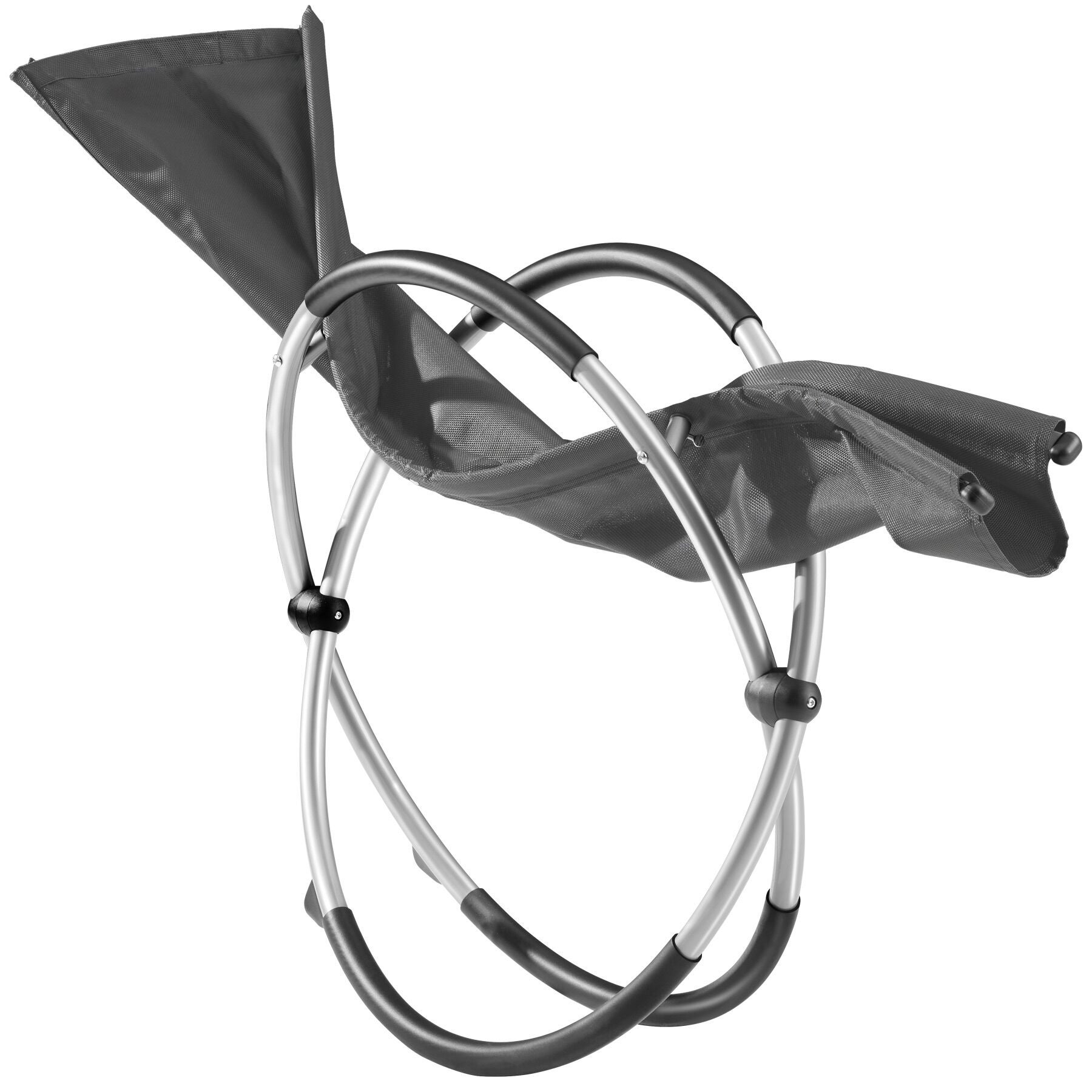 Bain de soleil pliable en acier et textilène avec appuie-tête amovible 150 x 73 x 93 cm TECTAKE - 4