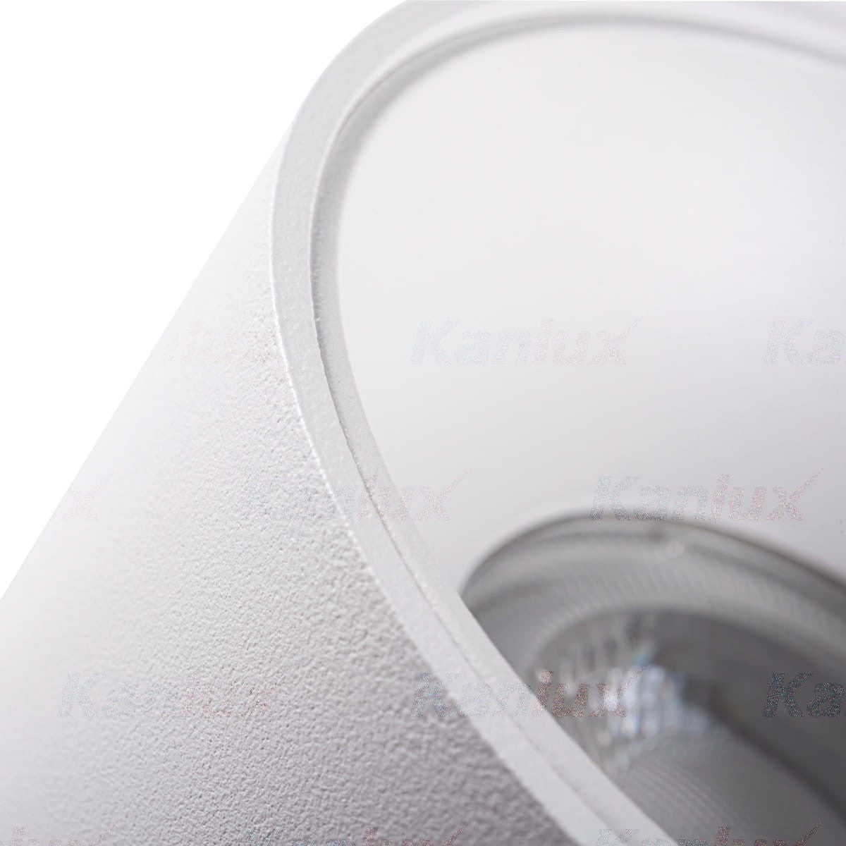 Plafonnier encastré blanc – Aluminium – GU10 – Ø85mm – Kanlux MINI RITI - 2
