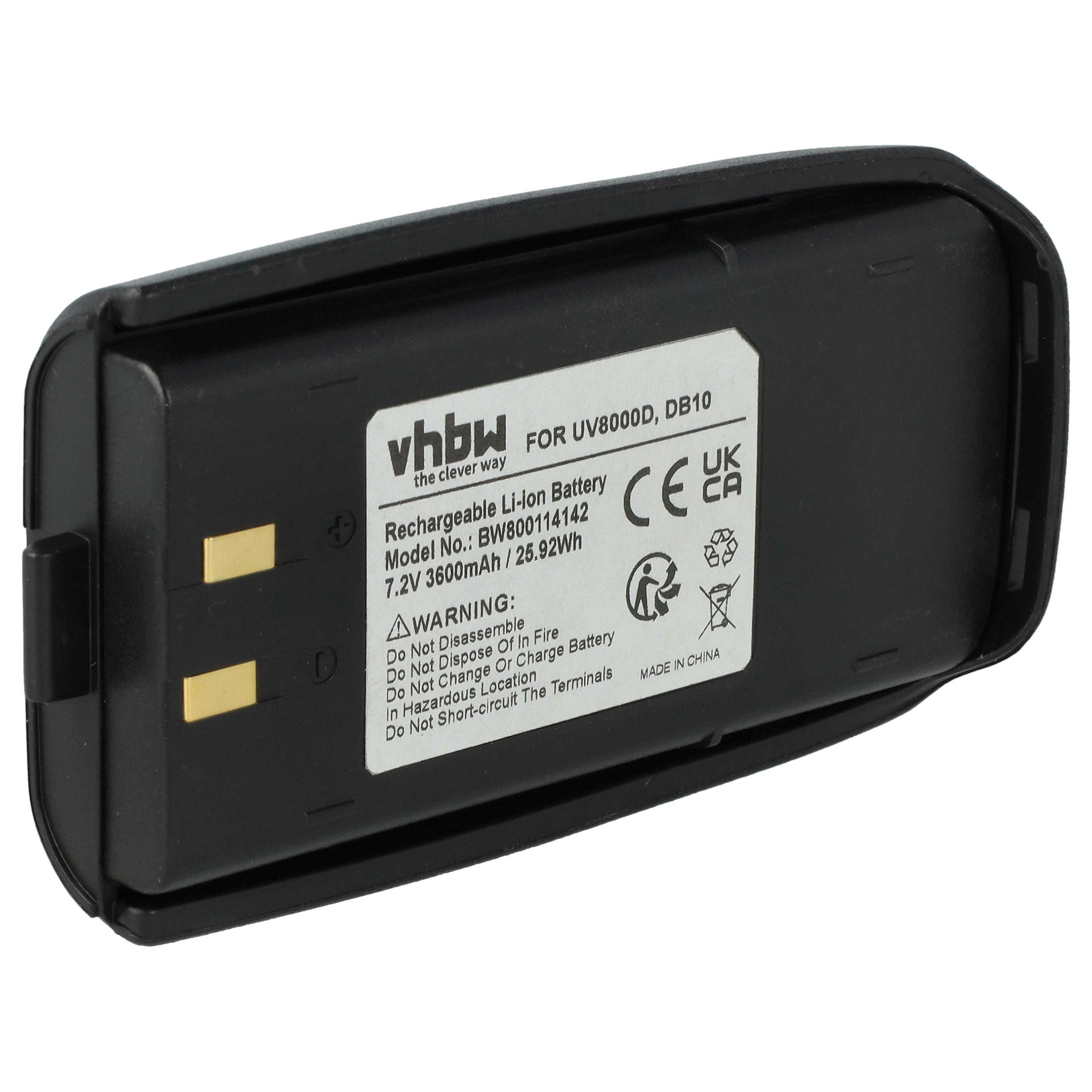 Batterie De Remplacement Pour Talkie-walkie FNB-25A FBA-25A Pour Vertex Batterie De Remplacement Pour Talkie-walkie FNB-25A FBA-25A Pour Vertex