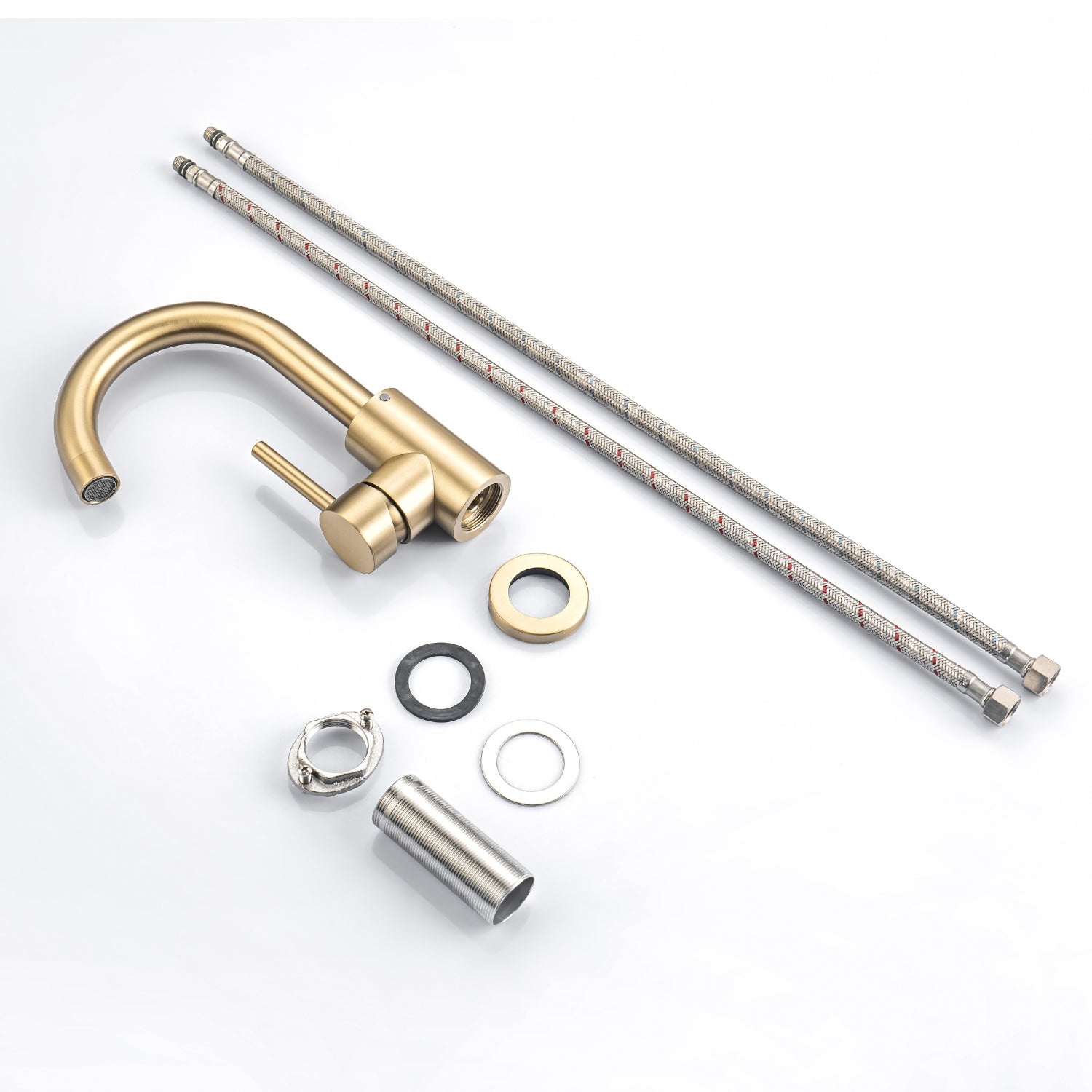 LOMAZOO Robinet de lavabo doré Lysa - 7