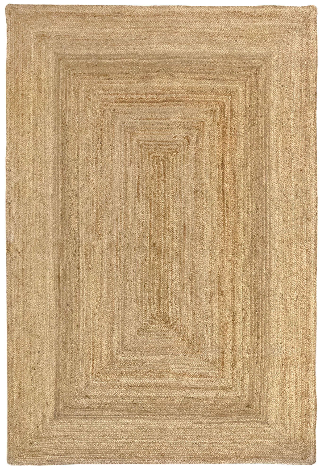 Hamid - Pack alfombras de yute para salón: 300x200cm + 100x100cm - 2