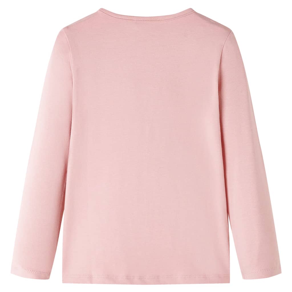 Chemise Enfant Shaun Le Mouton Rose - Taille 140/146, Manches Longues, Occasion En Très Bon état
