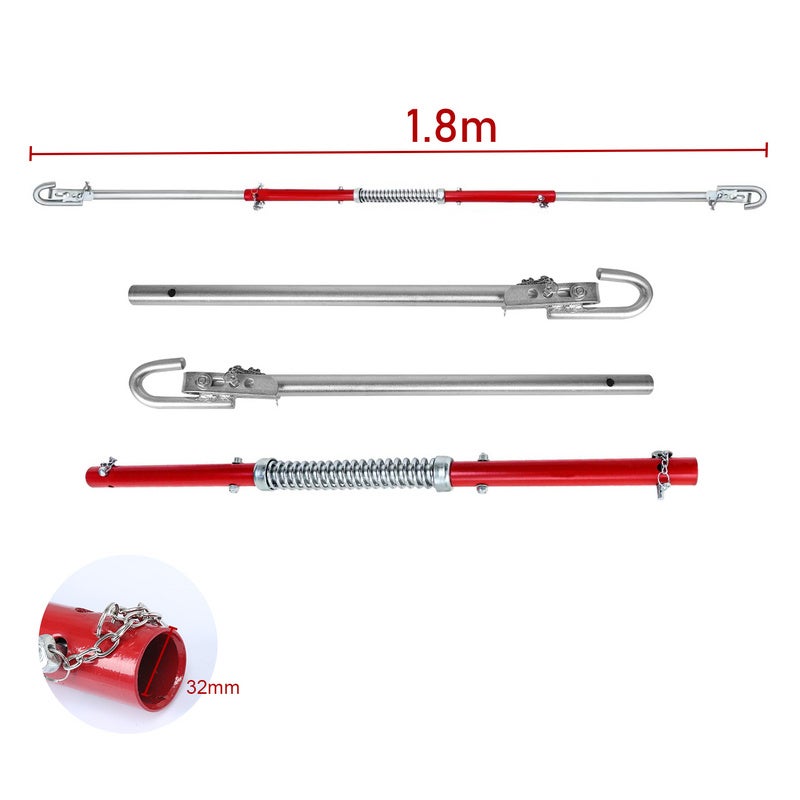 Attelage de remorque attelage de remorque attelage de remorque pliable voiture jusqu'à 2T 1.8m - 3