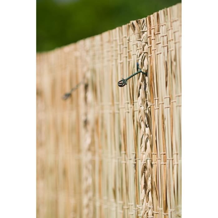 NATURA Lotto di 200 fibbie in acciaio zincato plastificato verde naturale - (L16 cm x Ø1,4 mm) - 8