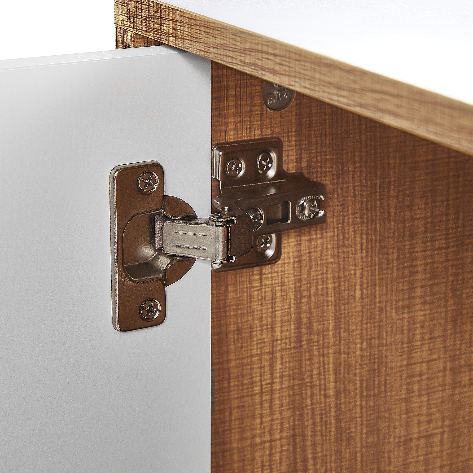 Mobile TV NUEVA Marrone chiaro/ Bianco - 7