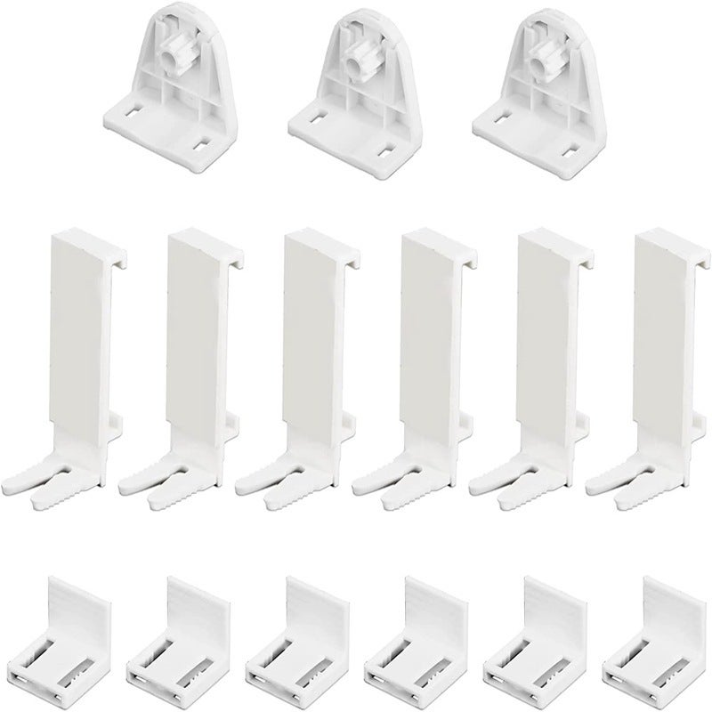 15 pièces Stores pliants Stores à rouleau Sans raccords de perforation ...