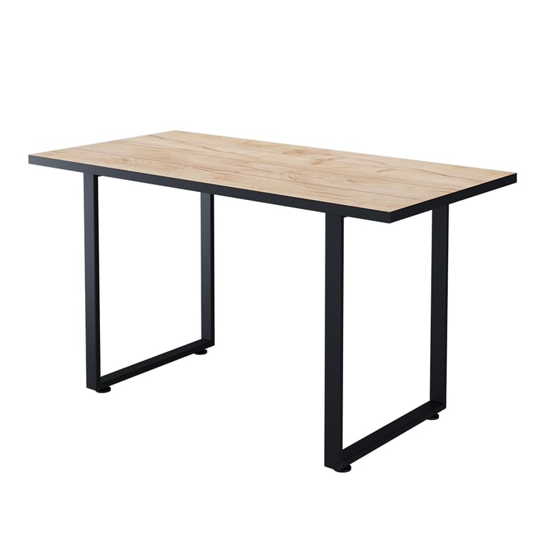 Vicco Stół do jadalni Livorno, Czarny/złoty dąb, 140 x 70 cm