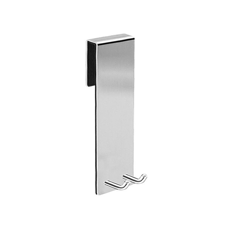 Morobor 2 Ganci A S Per Porta Doccia In Vetro - Oro, Acciaio Inox, Antiscivolo, Installazione Senza Fori, Per Asciugamani