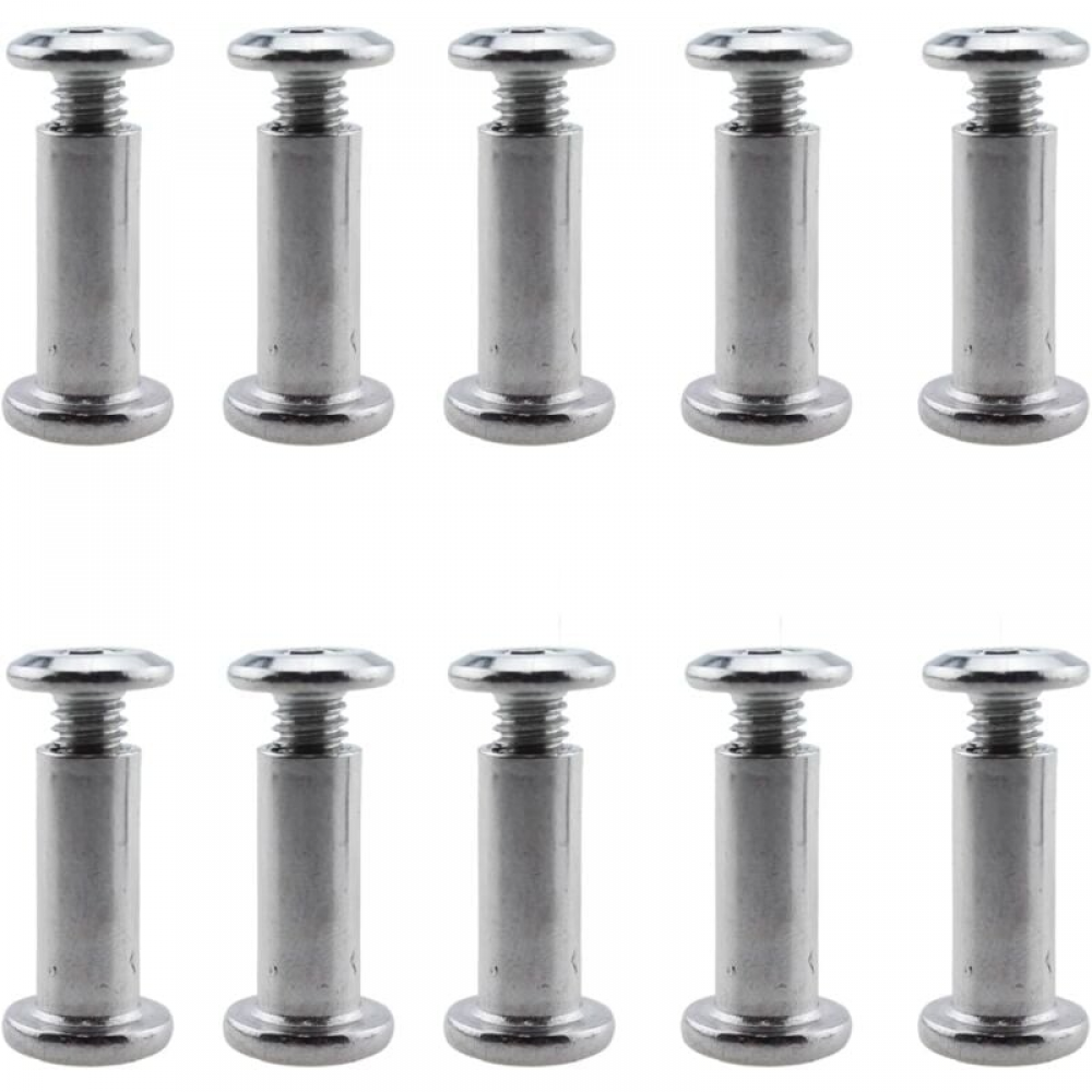 10 boulons tête 6 pans hexagonal inox A4 STANDERS 5 x L.40 mm | Leroy