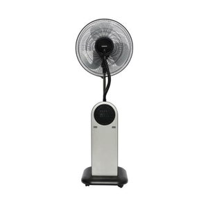 Ventilateur Brumisateur Sur Pied Avec Télécommande - 3 Vitesses, Balayage 90°, Minuterie 7h - Pour Serre, Atelier, Salon (80cm, 110-220V)