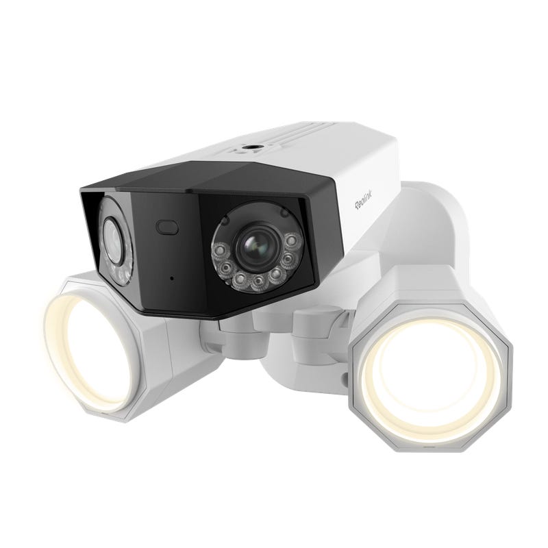 Cam ra De Surveillance 4K Panorama 180 Double Objectif PoE Projecteur cam-ra-de-surveillance-4k-panorama-180-double-objectif-poe-projecteur
