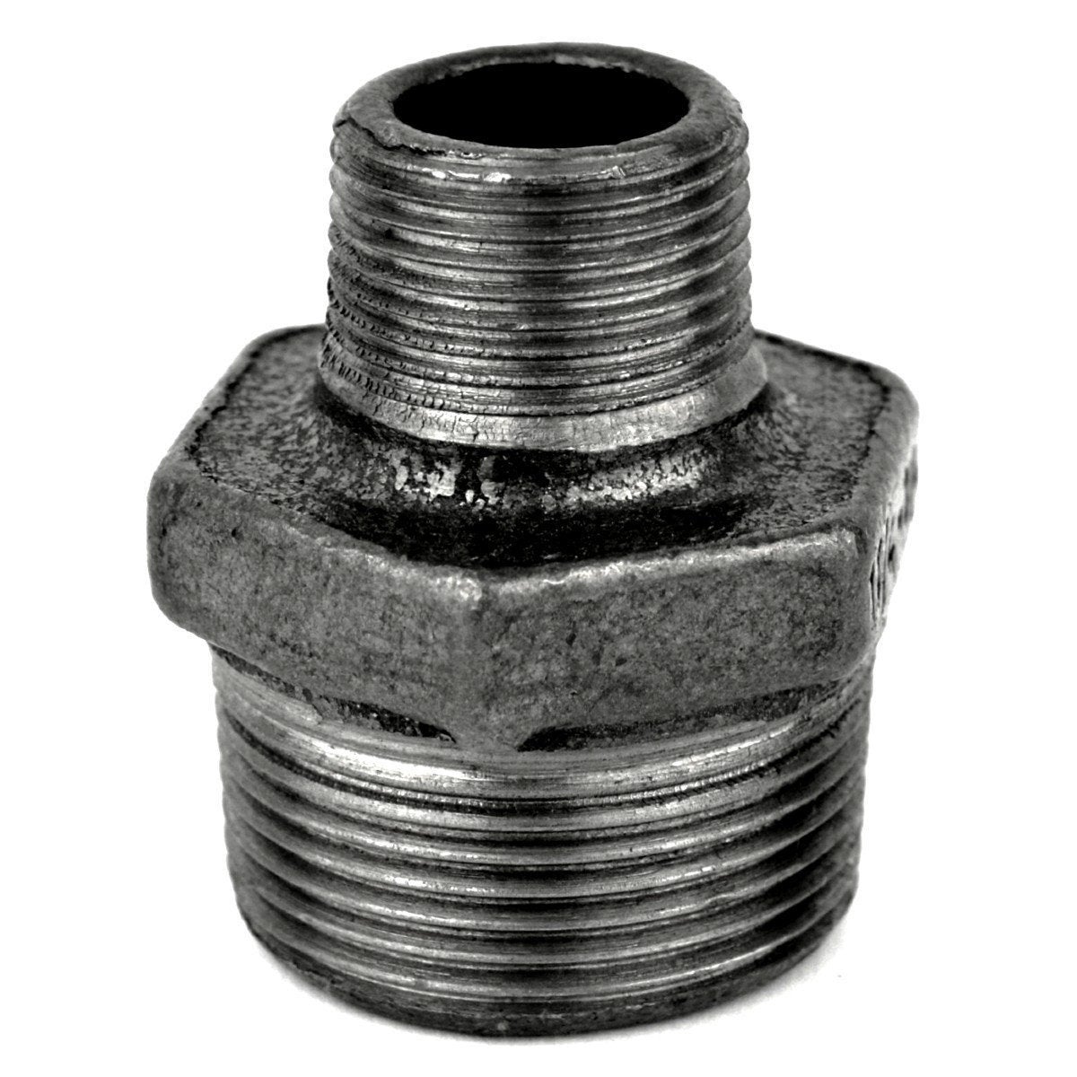 Machón reducido fundición negra - 66x76 - 33x42mm (2''1/2 - 1''1/4 ...