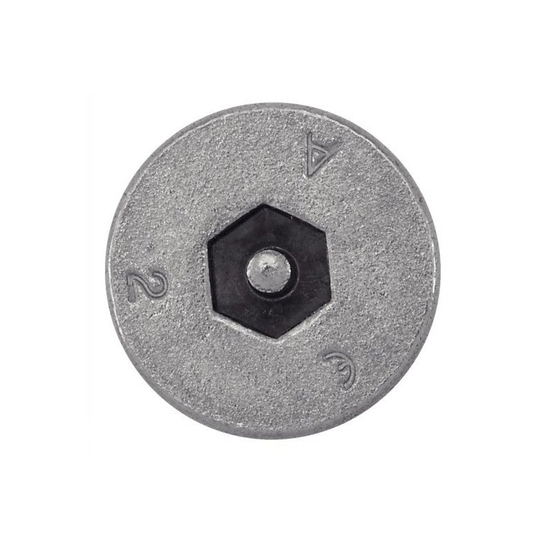 Vis à métaux tête fraisée hexagonale creuse inviolable A2 DIN 7991 5X40 boîte de 100 ACTON 628015X40 - 2