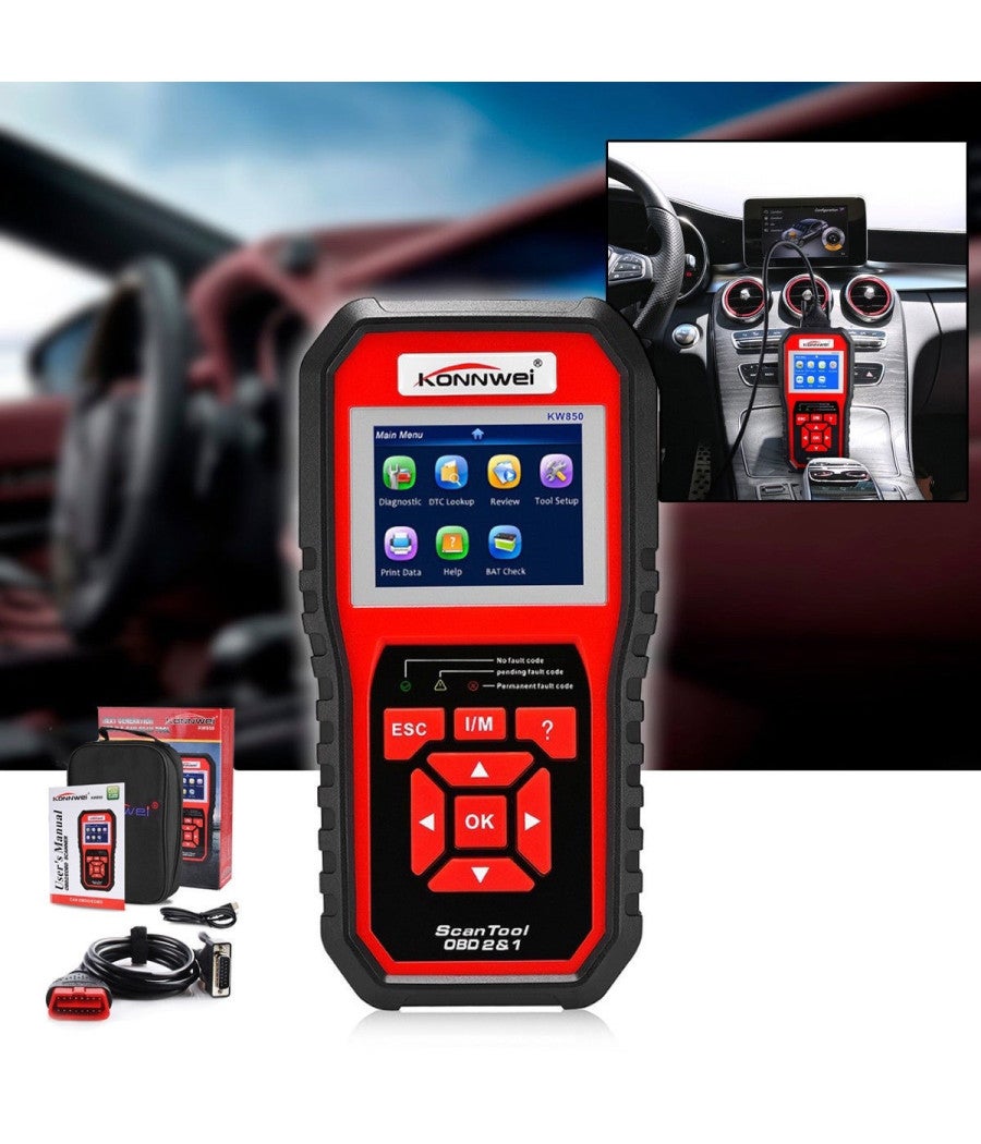 Scanner OBD2 Per Auto – Lettore Codici Errore Motore – Diagnostica Per Veicoli Dal 2003